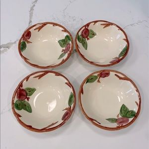 Franciscan Apple Bowls